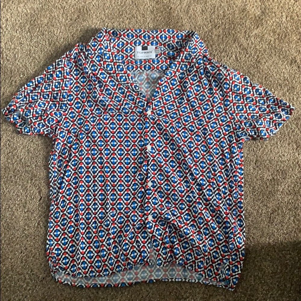 Topman Button Down Shirt